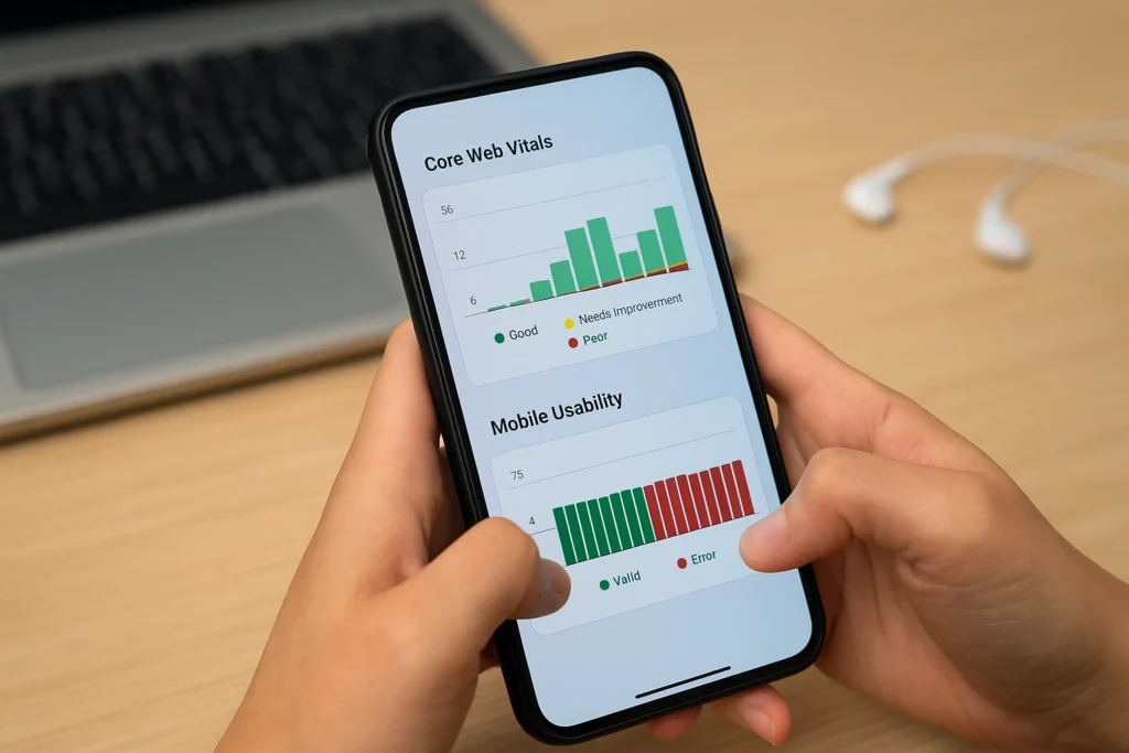 Core Web Vitals and Tracking Mobile Usability