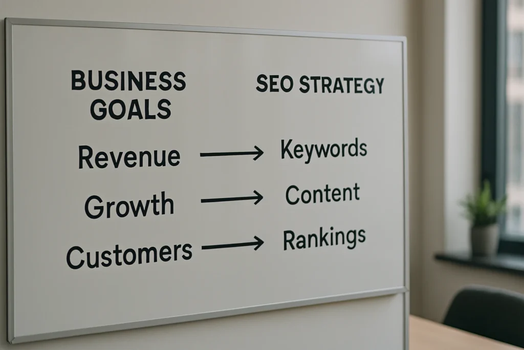 Matching Your Business Goals to an SEO Strategy: Why Does It Help?